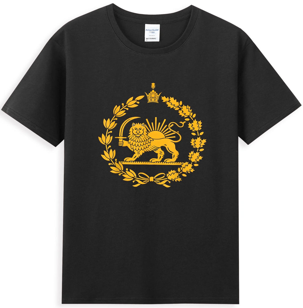 Lion and Sun Iran Persian Flag Iran Shir o Khorshid T-Shirt