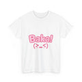 Cute Tsundere Baka! emoji pictograph T-Shirt – Kawaii Pink Otaku Style