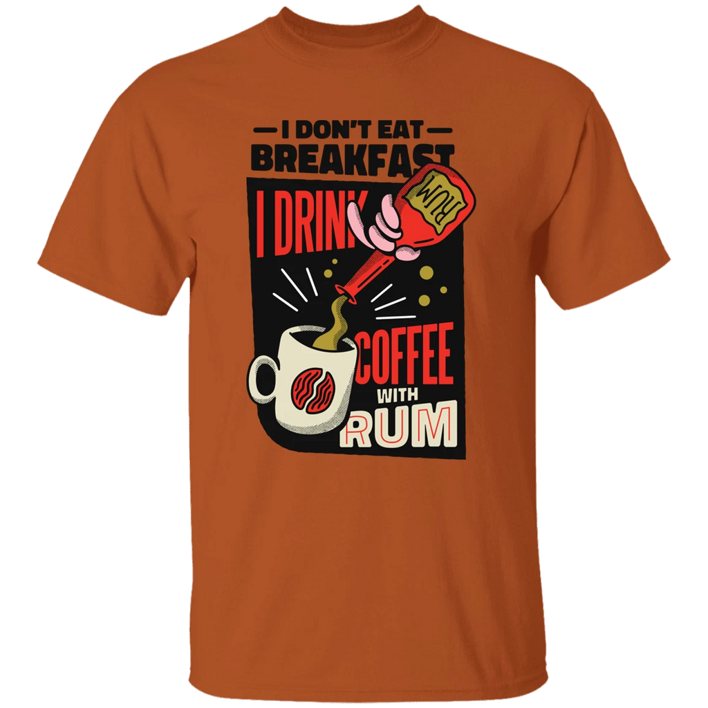 Coffee Rum T Shirt