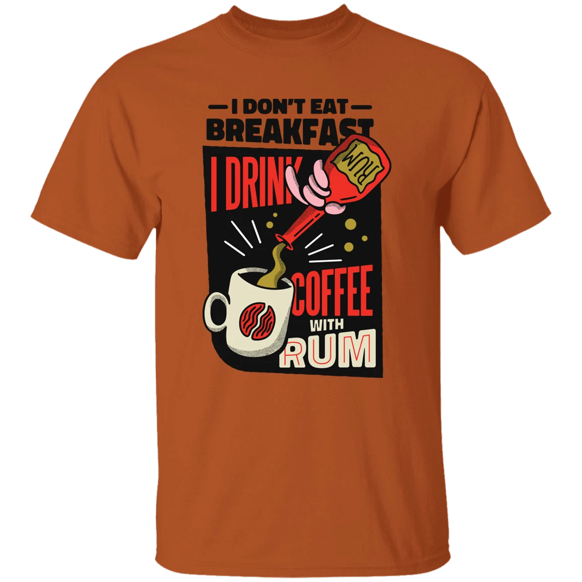 Coffee Rum T Shirt