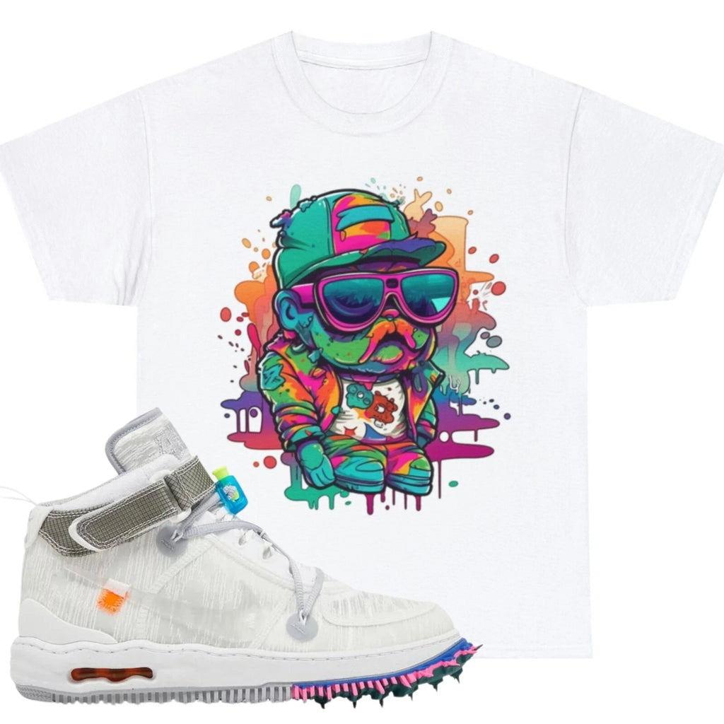 Shirt To Match White Unisex Tee Psychedelic Shirt Gift For Him