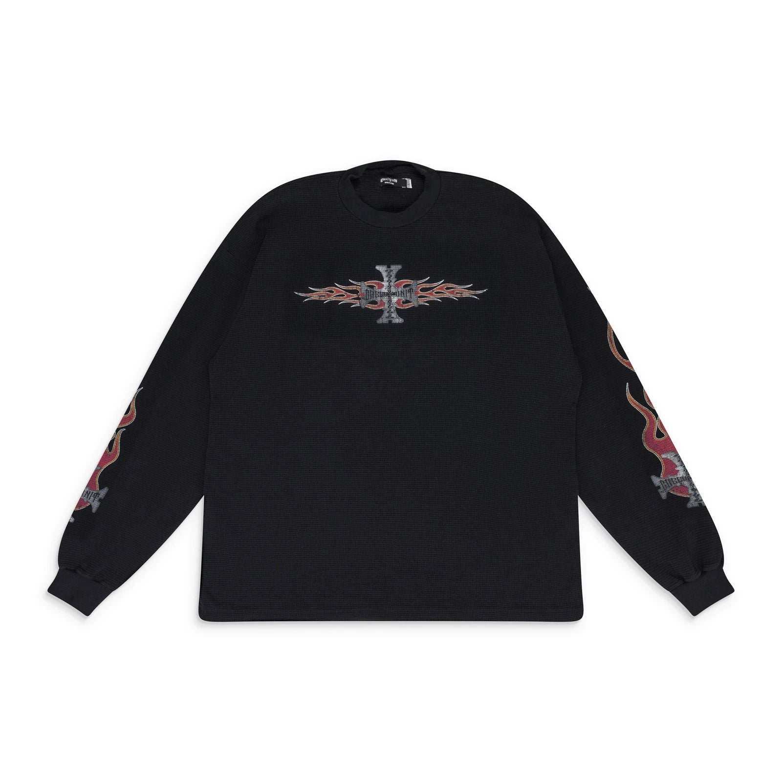 NWT GREEDY UNIT BLACK SCREW THERMAL T-SHIRT SIZE L $70
