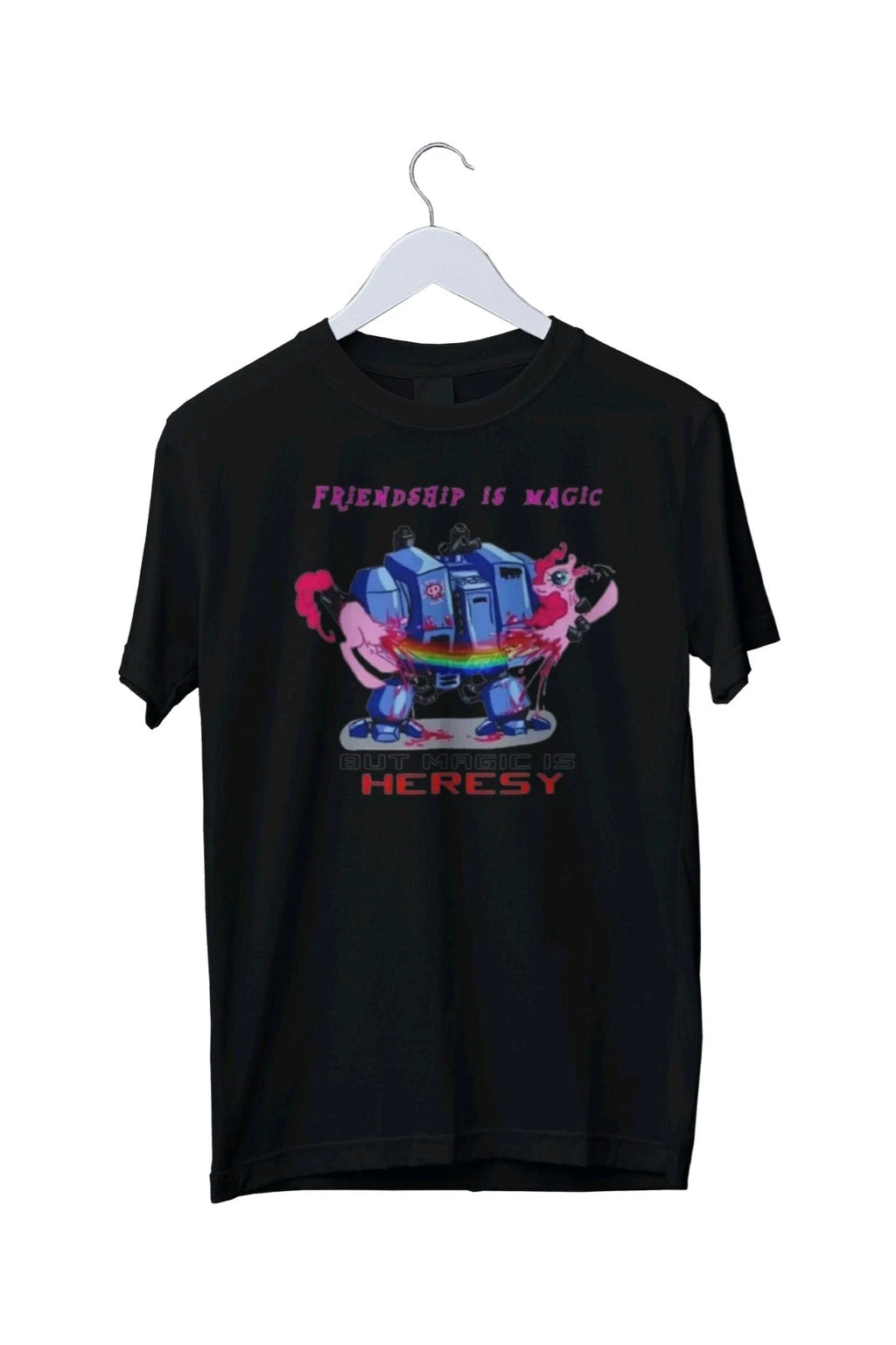Warhammer 40k Friendship Magic Graphic Unisex T-Shirt S M L XL 2 3 4 XL