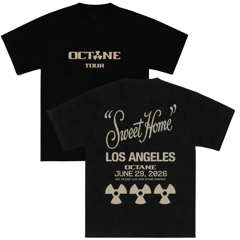 Don Toliver Merch Octane Home Los Angeles June 29 2026 S-5xl Tee (1)