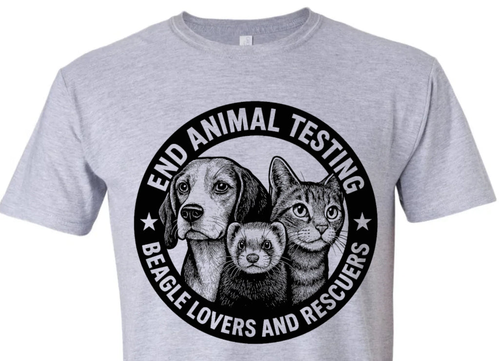 End Animal Testing Beagle Lovers And Rescuers Shirt Benefits Nonprofit