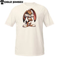 Mad Rabbit Shirt – Humorous Grumpy Cartoon Bunny Graphic Tee