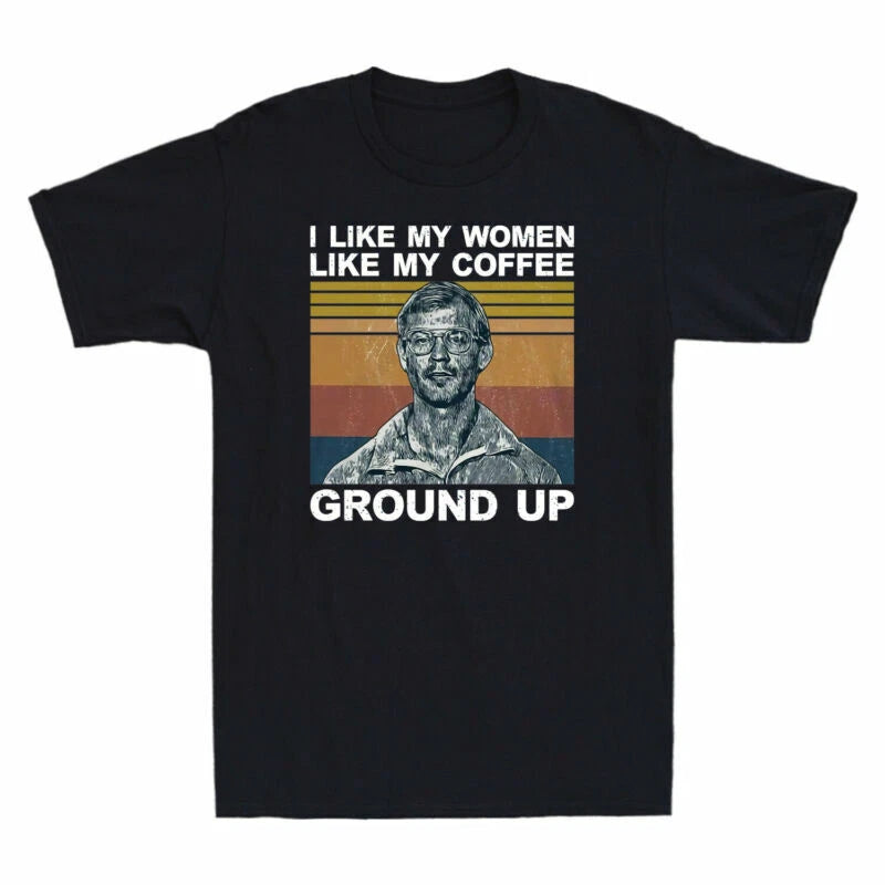 Like Like My Ground Women Funny Coffee Vintage Up My T-Shirt I Men's
