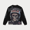 Godspeed Mens Crashout Long Sleeves T-Shirt Black Wash