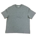 Duluth Trading Mens Short Sleeve Cotton Crew Neck Pocket Tee T Shirt, Grey