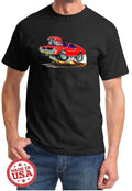1968 1969 AMC Javelin Full Color Cartoon Tshirt NEW FREE SHIPPING