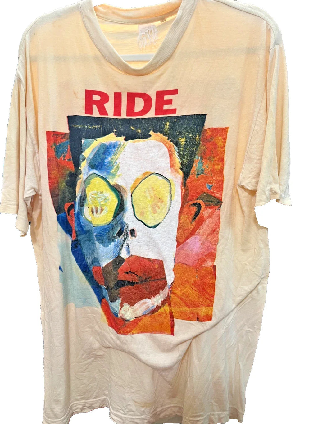 1990s vintage RIDE band t shirt Going Blank Again