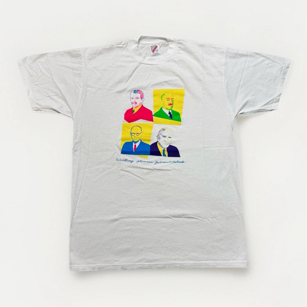 Winthrop Stinson T Shirt Mens L Vtg 90s Pop Art Warhol Style Graphic