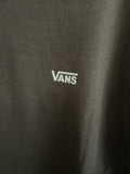 New VANS Mens Street Style Logo Art Tee Skater Casual T Shirt Size M Brown