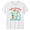 Pina Colada Cocktail Beverage Mens T-Shirt Womens Tee Graphic Unisex Top