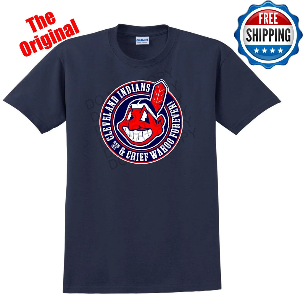 Cleveland Indians Chief Wahoo FOREVER!  T-SHIRT THE ORIGINAL S-5XL