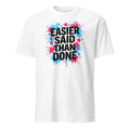 Urban Streetwear Graphic Tee Retro Graffiti Style Shirt Edgy Motivational Tshirt