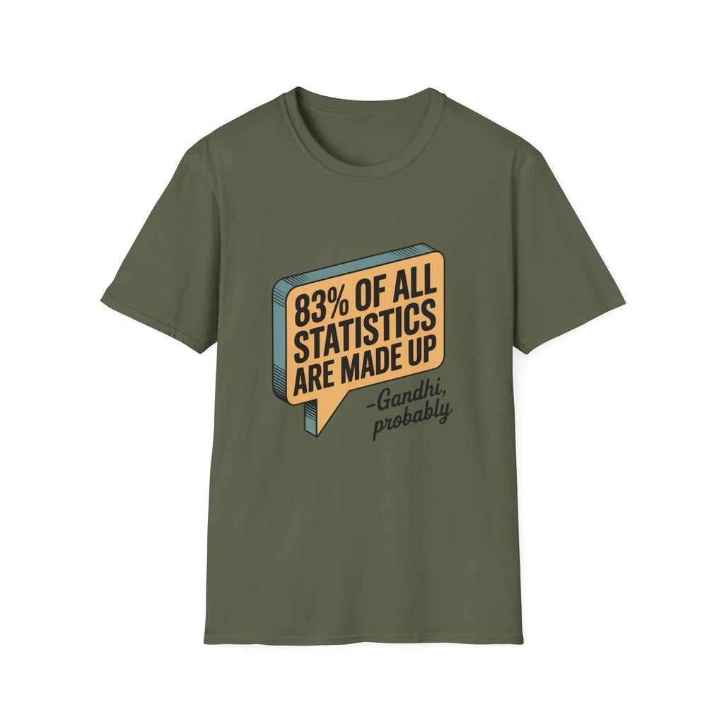Funny Gandhi Misquote T-Shirt, Humorous Tee, Sarcastic Shirt, Inspirational