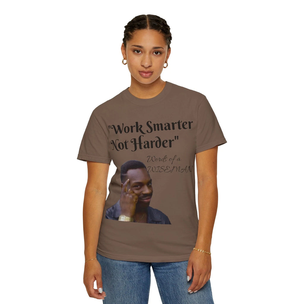 Work Smarter T-Shirt, Unisex, Casual T-Shirt, Day to Day T-Shirt