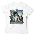 Wolf Shirt Funny Alpha Wolf Hide Your Kittens Graphic Tee Rainbow Meme Sigma