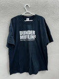 Gildan Brand T-Shirt Size 2XL Dunder Mifflin The Office Black Short Sleeve
