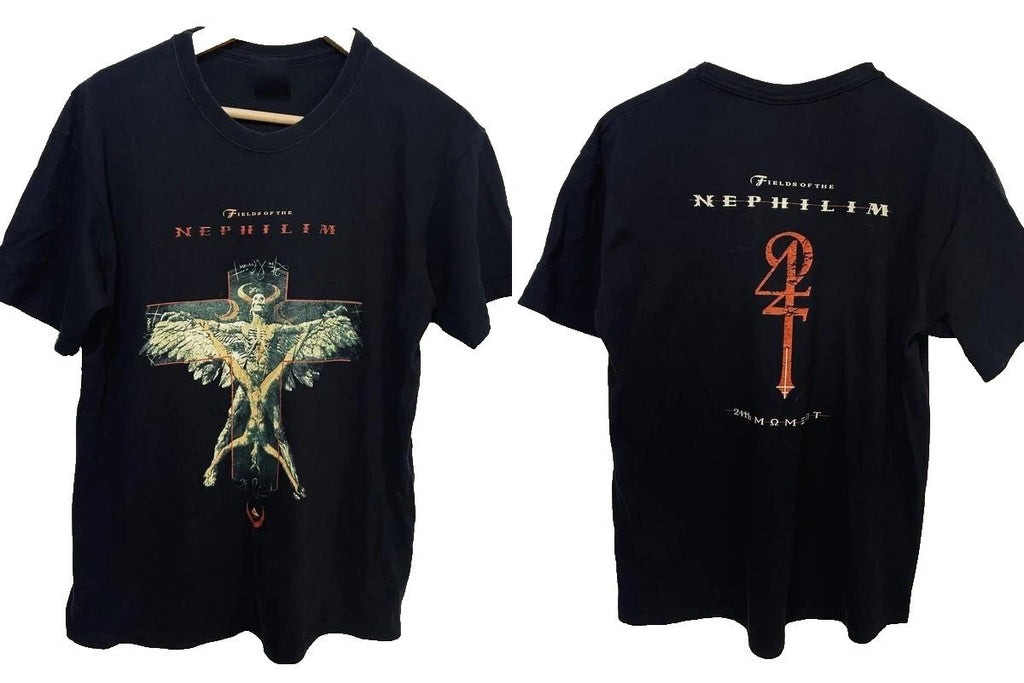 2 Sides 24 Moment Gothic Fields Of The Nephilim Shirt Black Unisex S-5XL 1R0060
