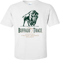 Buffalo Trace Bourbon Whiskey White Unisex T-Shirt Adult Sizes Small - XX Large