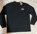 Patagonia Men's Long Sleeve T-Shirt black 1973 graphic logo size L winter autumn