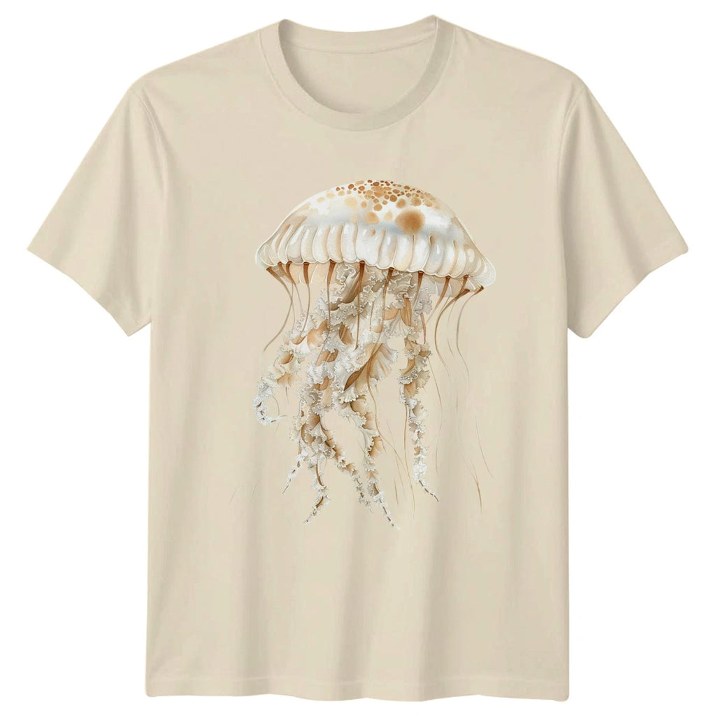 Boho Jellyfish T-Shirt Underwater Marine Wildlife Gift For Him And Her