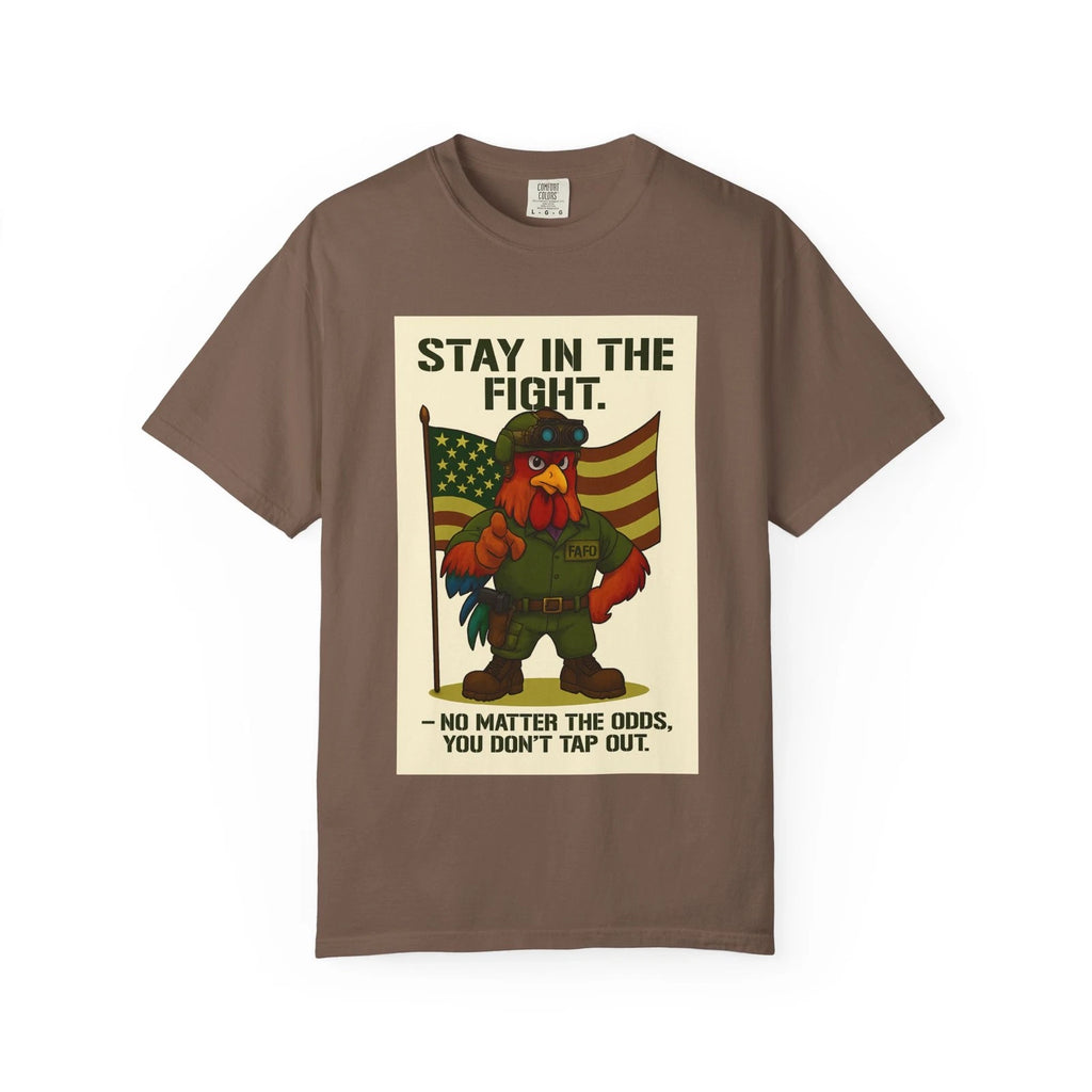 Patriotic Motivational T-Shirt, Stay in the Fight Tee, Unisex Graphic Tee, [...]