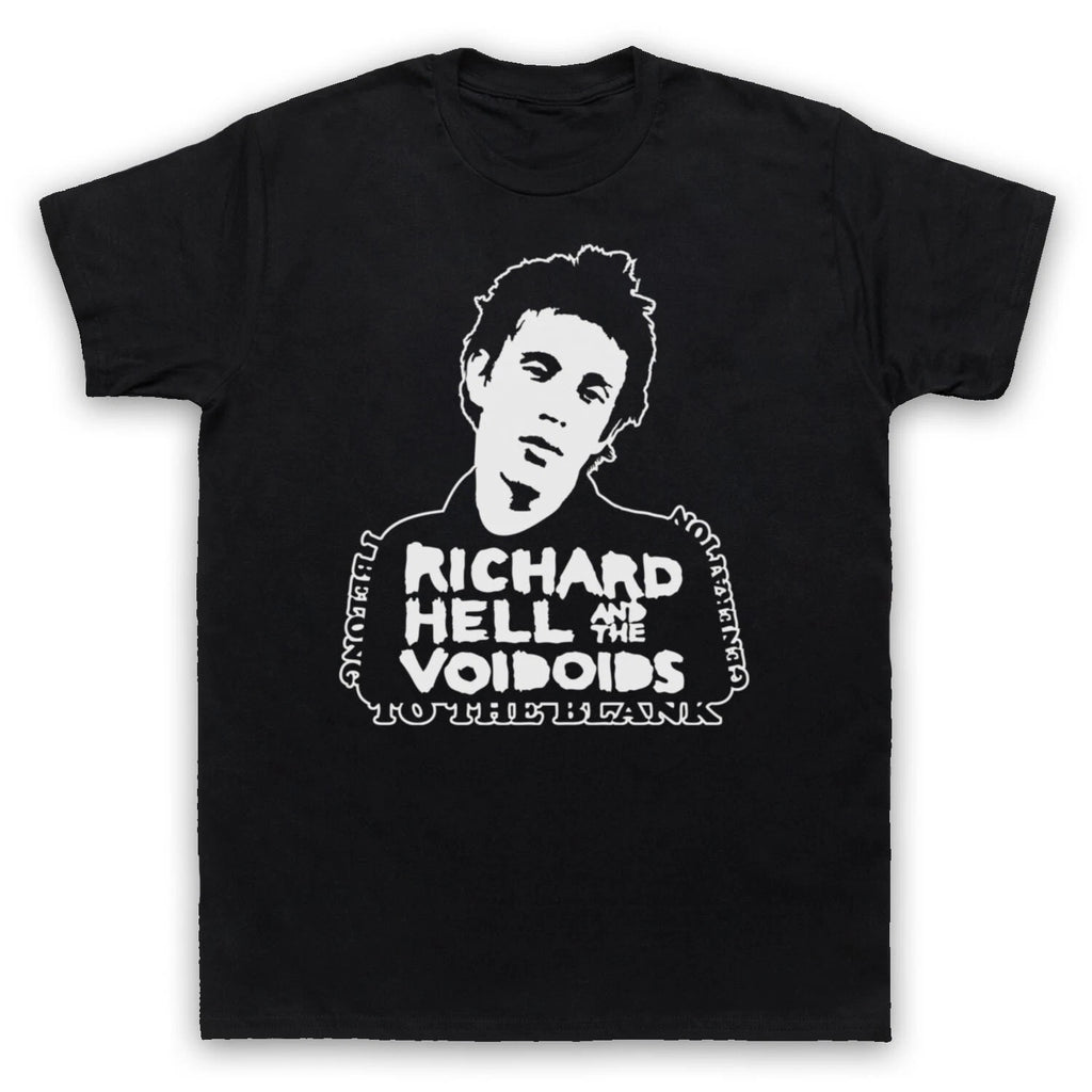 BLANK GENERATION UNOFFICIAL RICHARD HELL PUNK VOIOIDS MENS & WOMENS T-SHIRT
