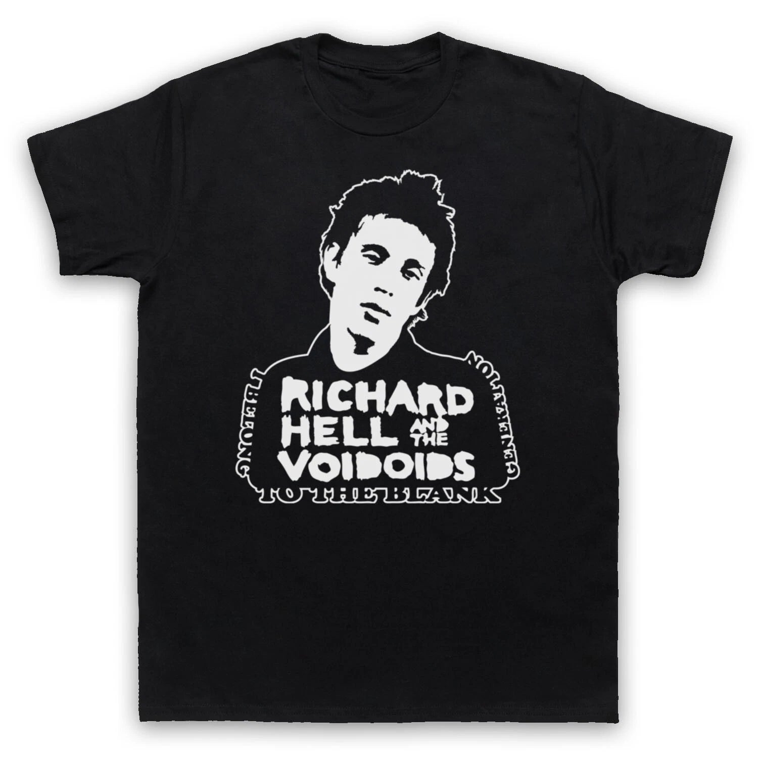 BLANK GENERATION UNOFFICIAL RICHARD HELL PUNK VOIOIDS MENS & WOMENS T-SHIRT
