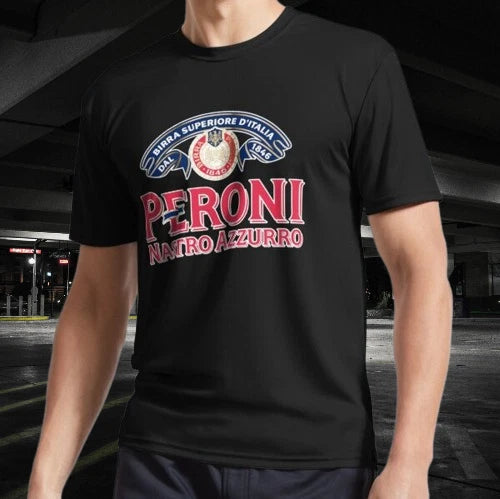 Peroni Beer Logo Active T-Shirt Funny Logo American Men's T-Shirt