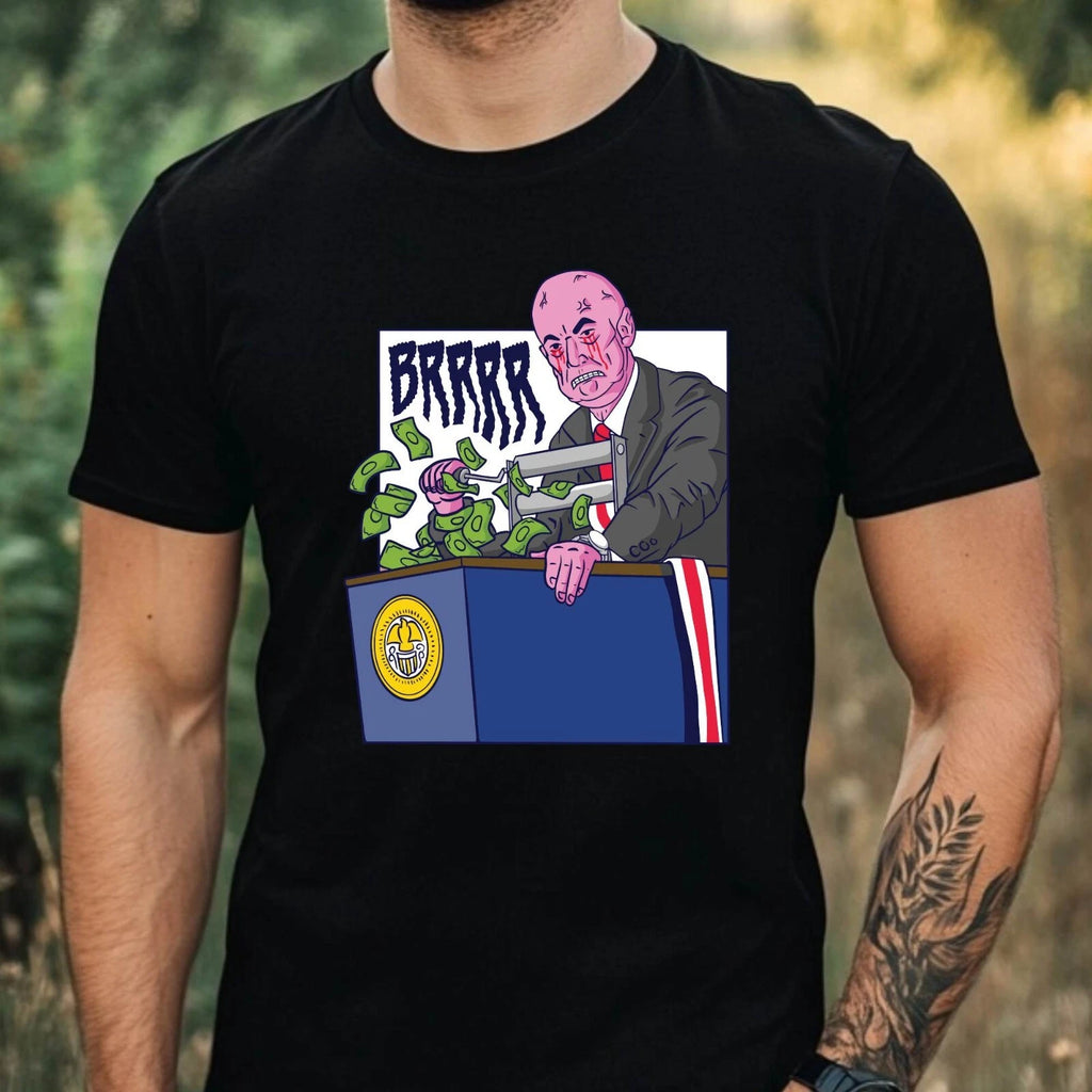 Mens Cute Funny Meme Motif Cotton T-Shirt Size XS to 5XL