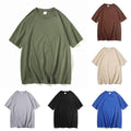 Fashionable Solid Basic T Shirts for Men and Women Summer Short Sleeve