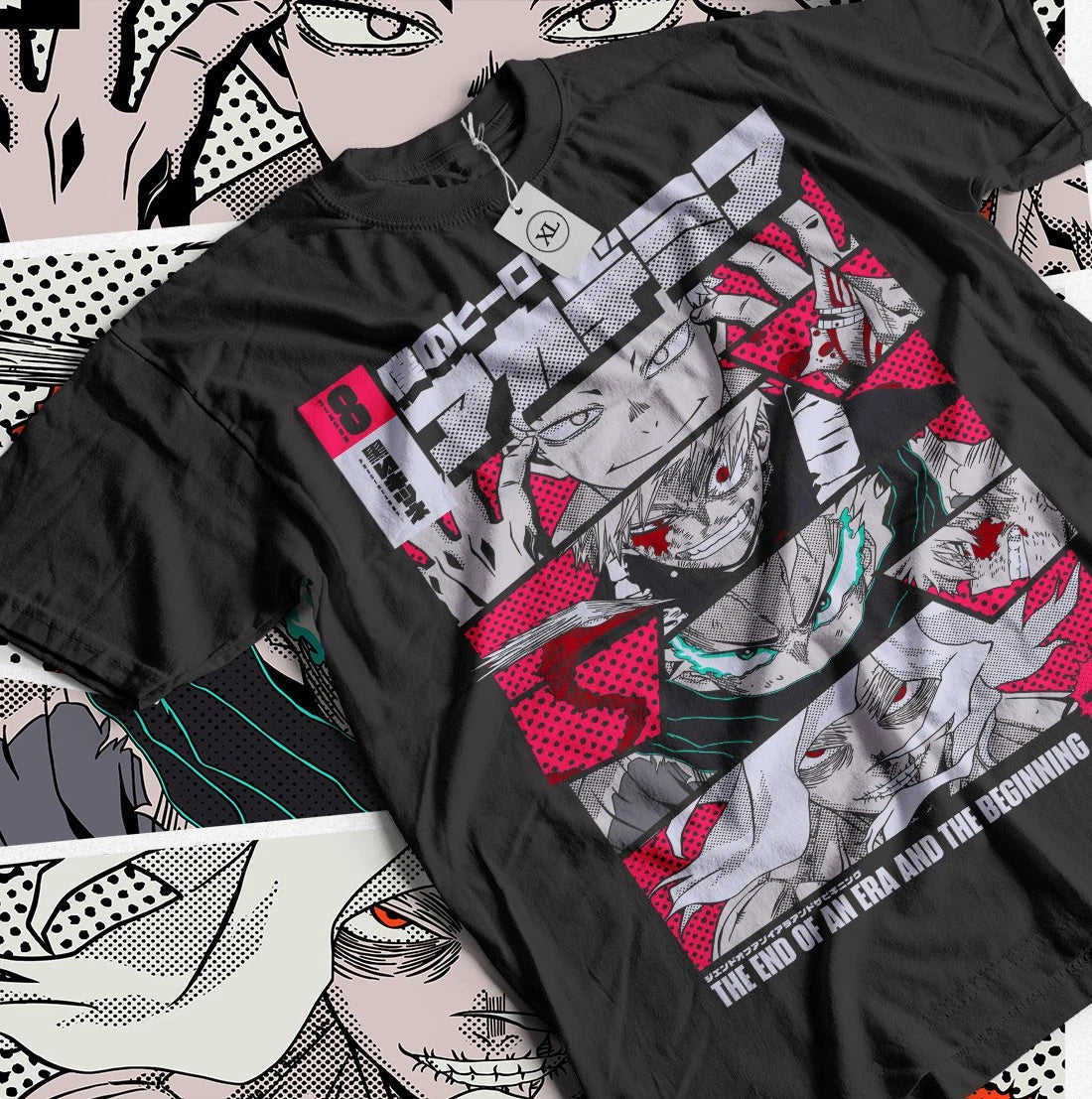 Bakugo T-Shirt Katsuki Manga My Hero Academia Anime Black Gift shirt All Size