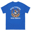 Wild Flowers Wild Horses Western Cowgirl Country Boho Unisex Classic Tee