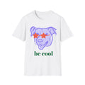 Purple Dog with Star Sunglasses be cool T-Shirt | Cute Graphic Tee