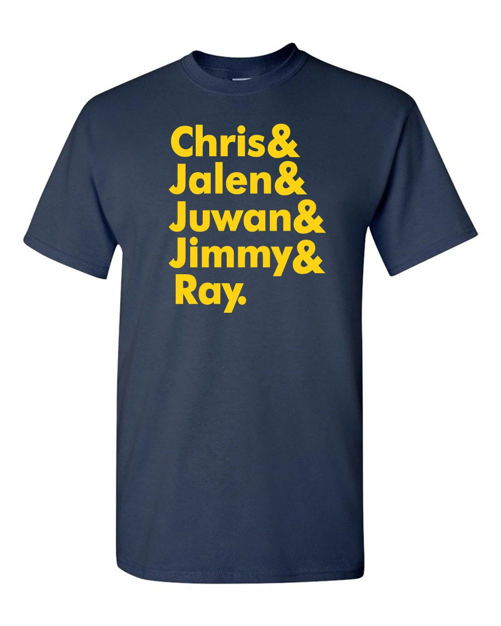 Michigan "Chris, Jalen, Juwon," Jersey Wolverines T-shirt Shirt or Long Sleeve