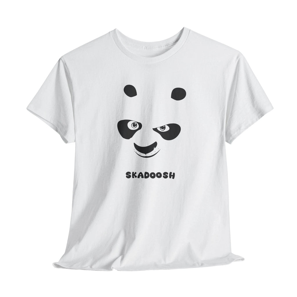 Skadoosh T-Shirt Funny Zen Panda Tee Cute Martial Arts Chill Kung Fu Gift