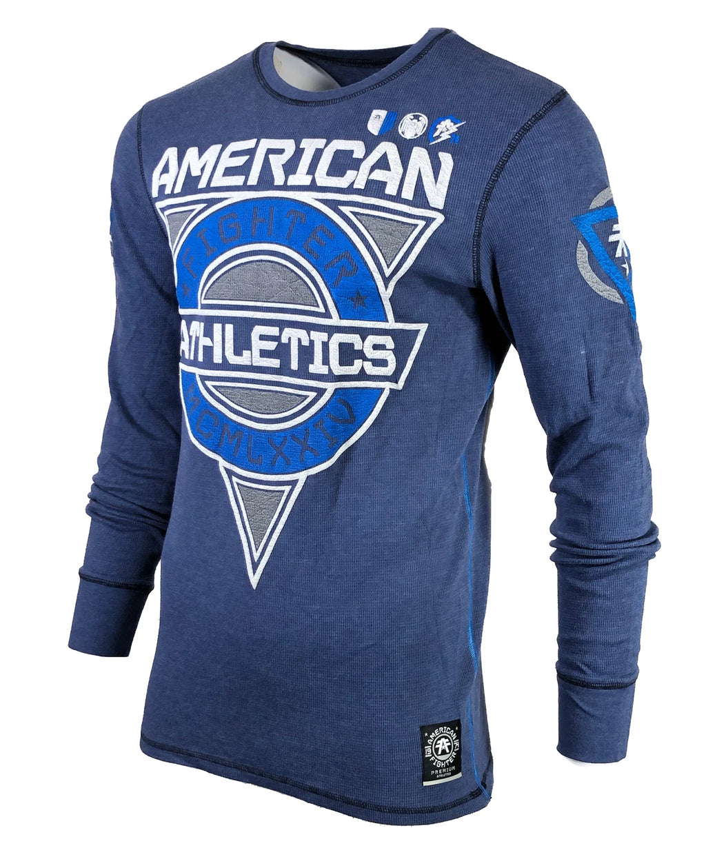 AMERICAN FIGHTER Men's Thermal Shirt GROVE WEATHERED Athletic MMA