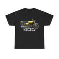 Yamaha RD400 Kenny Roberts Colors Classic Motorcycle T Shirt , Printed in USA