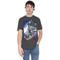 Garfield Dj Lazy T-Shirt S-3XL, Charcoal
