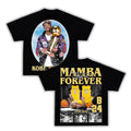 Mamba Forever Kobe Boxy Vintage Shirt Graphic Basketball Tee Streetwear Y2K