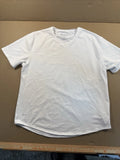 Bylt Shirt Men XXL White Drop Cut Lux Premium Basics V Neck Short Sleeve Tee