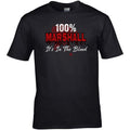 MARSHALL NAME HERITAGE MEN'S NOVELTY T-SHIRT