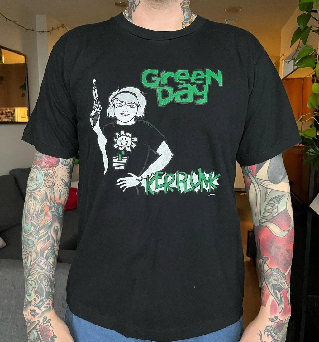 Green Day Kerplunk T-shirt All Size