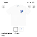 Palace x Gap NWT Men's Size XL White T-Shirt 100% Cotton