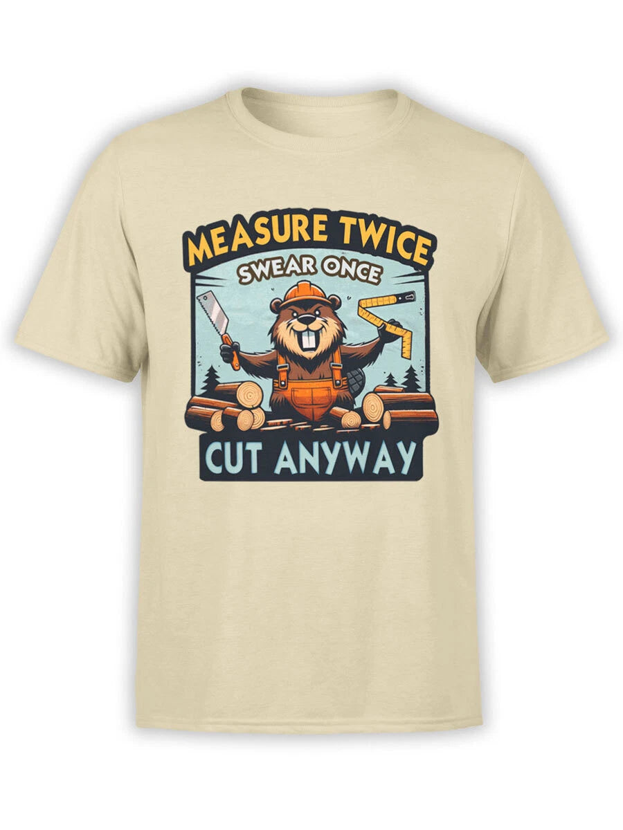 FANTUCCI Builder T-Shirt Collection | Measure Twice Swear Once Cut Anyway
