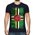 Dominica Grunge Flag Dominican T-Shirt Jersey Football Jersey Gift