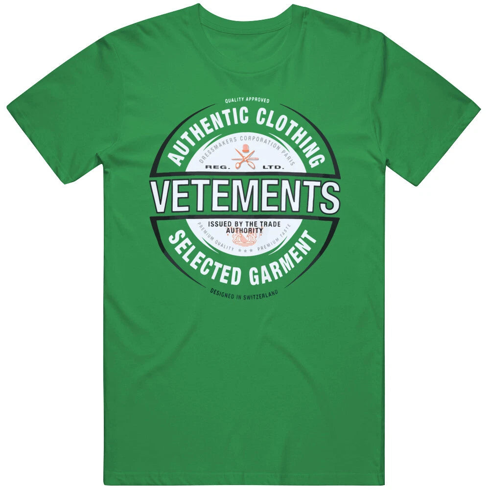 Vetements Beer Badge T Shirt